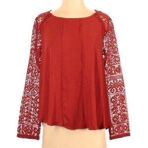 Strut & Bolt Crochet Blouse Top Women Size Small